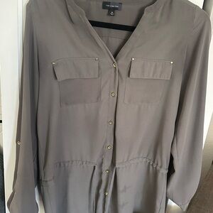 The Limited Taupe Button-Up Shirt